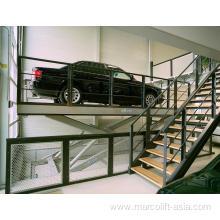 Garage car lift storage